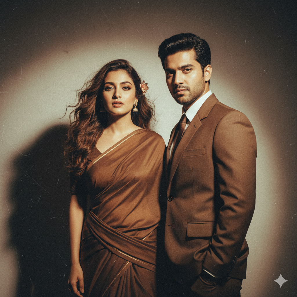 Brown Vintage Aesthetic -Couple 5